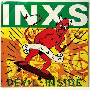 INXS 45 Devil Inside / On The Rocks on Atlantic M-/M- Rock W/PS
